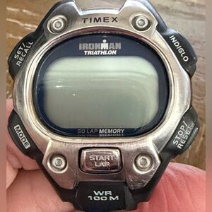 Timex Ironman Triathlon 50 Lap digital Memory watch- used